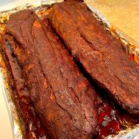 Oven baked spicy baby back ribs